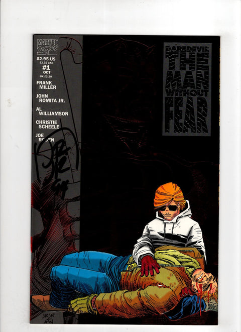 Daredevil: The Man Without Fear #1 (Cvr A) (1993) Signed by JRJR  A Signed by JRJR  Buy & Sell Comics Online Comic Shop Toronto Canada