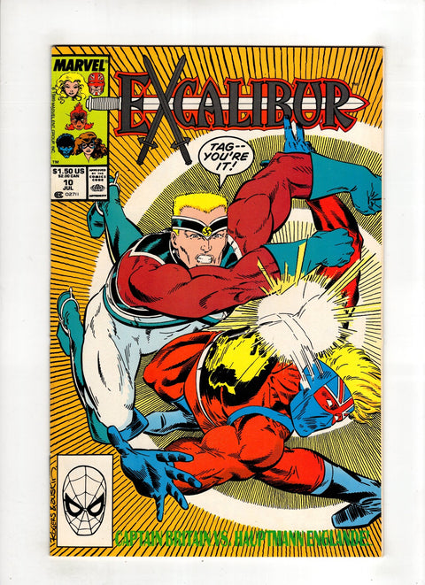 Excalibur, Vol. 1 #10 (Cvr A) (1989)  A   Buy & Sell Comics Online Comic Shop Toronto Canada