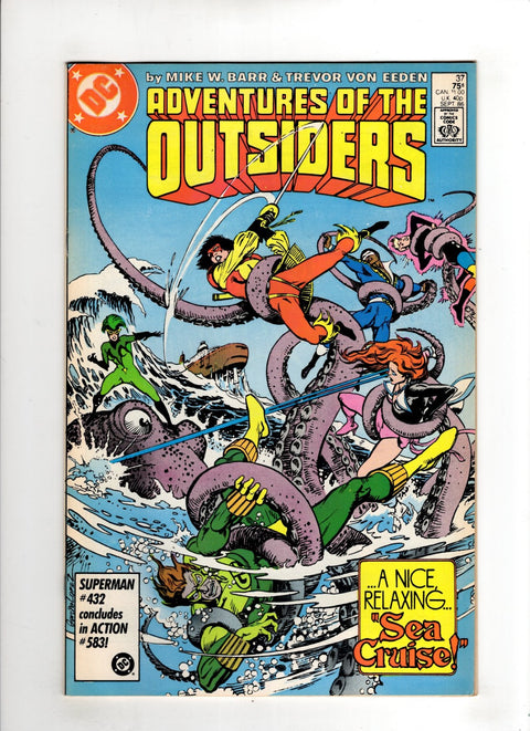 Adventures of the Outsiders #37 (1986)     Buy & Sell Comics Online Comic Shop Toronto Canada