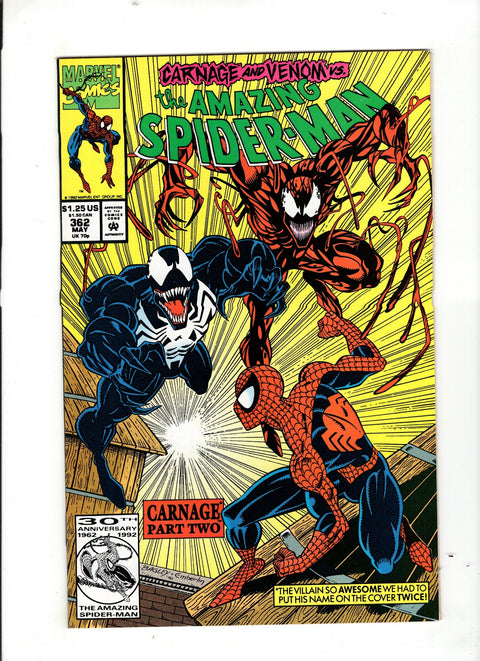 The Amazing Spider-Man, Vol. 1 #362 (1992)      Buy & Sell Comics Online Comic Shop Toronto Canada