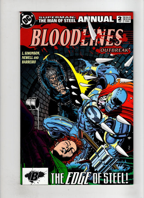 Superman: The Man of Steel Annual #2 (1993)     Buy & Sell Comics Online Comic Shop Toronto Canada