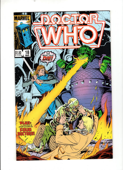 Doctor Who (Marvel) #18 (1986)      Buy & Sell Comics Online Comic Shop Toronto Canada