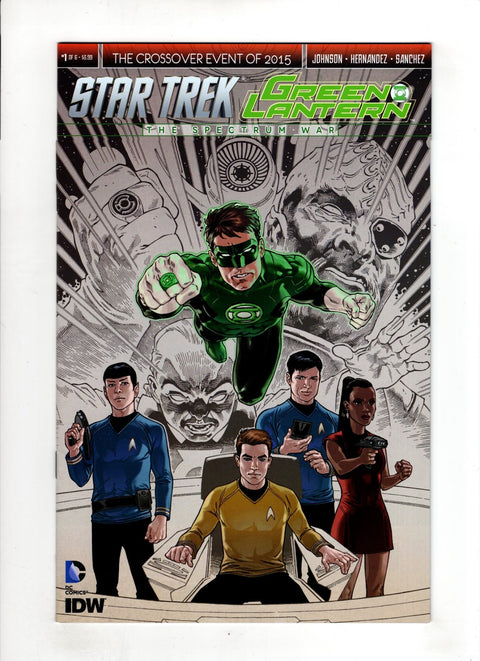 Star Trek / Green Lantern #1 (2015) Gabriel Rodriguez (2d Printing)  Gabriel Rodriguez (2d Printing)  Buy & Sell Comics Online Comic Shop Toronto Canada
