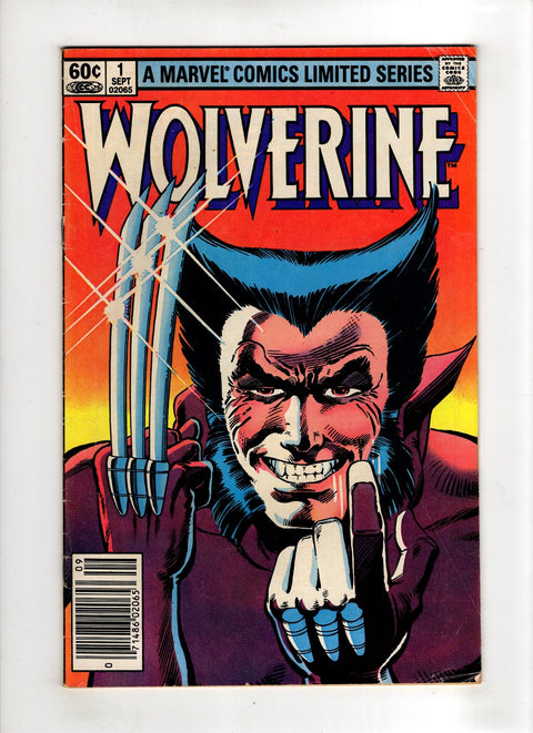 Wolverine, Vol. 1 #1 (1982) Newsstand Edition  Newsstand Edition  Buy & Sell Comics Online Comic Shop Toronto Canada