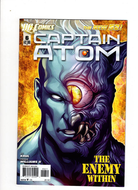 Captain Atom, Vol. 4 #6 (2012)      Buy & Sell Comics Online Comic Shop Toronto Canada