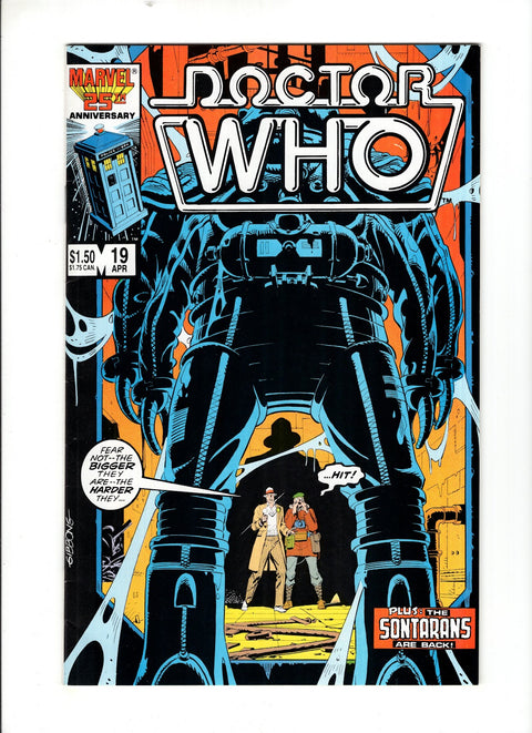 Doctor Who (Marvel) #19 (1986)      Buy & Sell Comics Online Comic Shop Toronto Canada