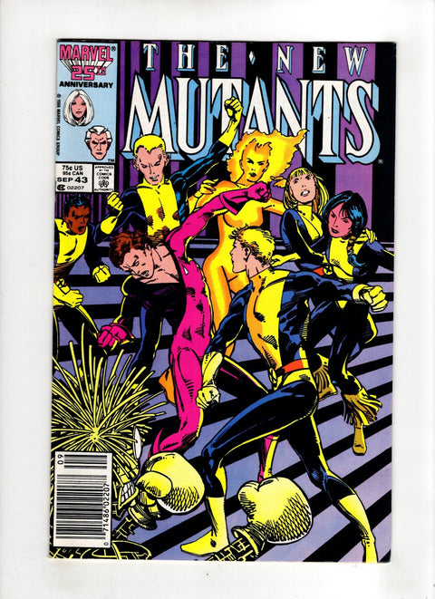 New Mutants, Vol. 1 #43 (1986) Newsstand Edition  Newsstand Edition  Buy & Sell Comics Online Comic Shop Toronto Canada