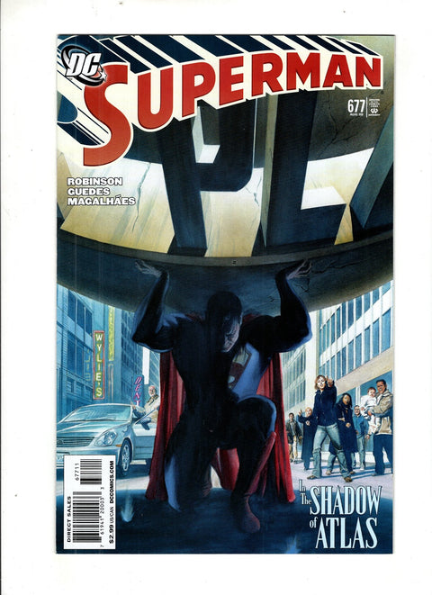 Superman, Vol. 1 #677 (Cvr A) (2008) Alex Ross Cover  A Alex Ross Cover  Buy & Sell Comics Online Comic Shop Toronto Canada