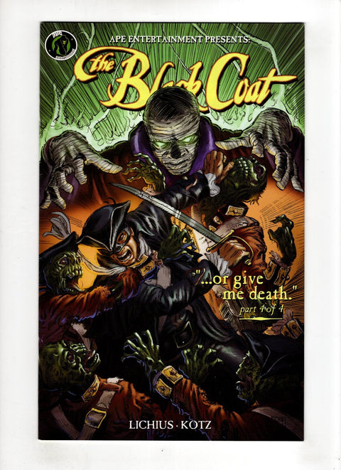 Black Coat: Or Give Me Death #4 (2009)     Buy & Sell Comics Online Comic Shop Toronto Canada