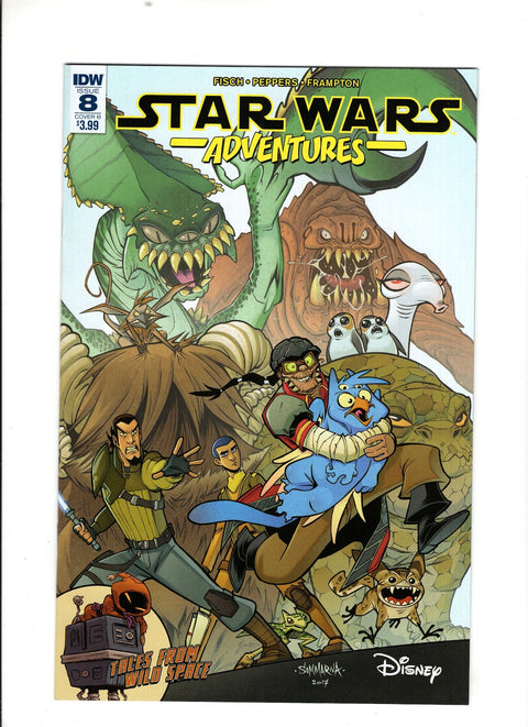 Star Wars Adventures #8 (Cvr B) (2018) Jon Sommariva Variant  B Jon Sommariva Variant  Buy & Sell Comics Online Comic Shop Toronto Canada