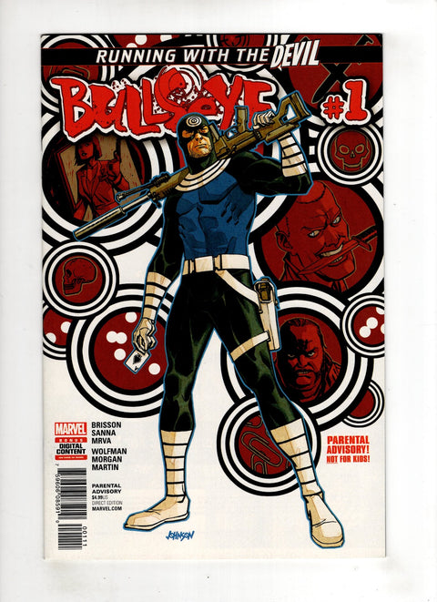 Bullseye, Vol. 1 #1 (Cvr A) (2017) Dave Johnson A Dave Johnson  Buy & Sell Comics Online Comic Shop Toronto Canada