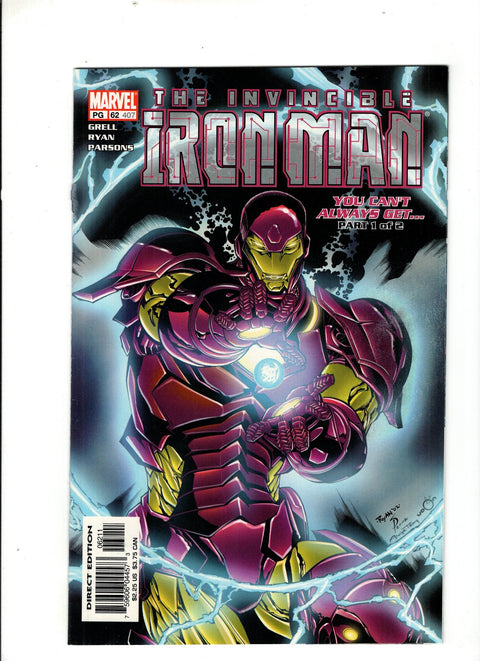 Iron Man, Vol. 3 #62 (2002)      Buy & Sell Comics Online Comic Shop Toronto Canada