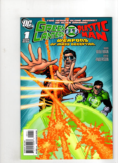 Green Lantern / Plastic Man: Weapons Of Mass Deception #1 (2010) One Shot   One Shot  Buy & Sell Comics Online Comic Shop Toronto Canada