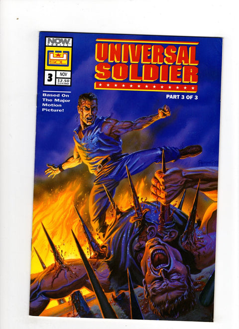 Universal Soldier #3 (Cvr A) (1992) Painted  A Painted  Buy & Sell Comics Online Comic Shop Toronto Canada