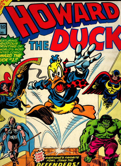 Marvel Treasury Edition #12 (1976) Howard The Duck  Howard The Duck  Buy & Sell Comics Online Comic Shop Toronto Canada