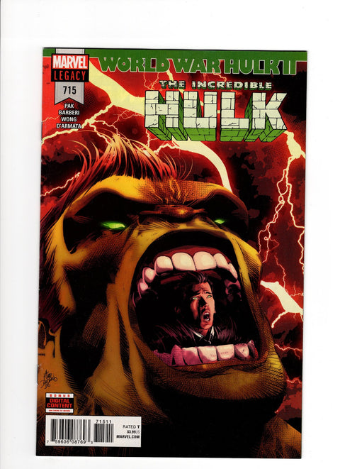 The Incredible Hulk, Vol. 3 #715 (2018)      Buy & Sell Comics Online Comic Shop Toronto Canada