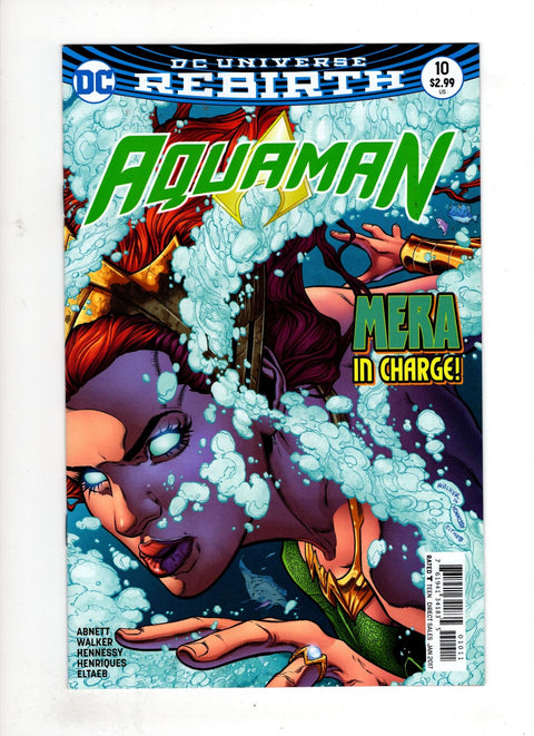 Aquaman, Vol. 8 #10 (Cvr A) (2016) Brad Walker  A Brad Walker  Buy & Sell Comics Online Comic Shop Toronto Canada