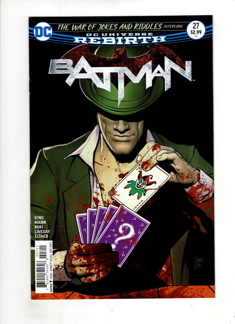 Batman, Vol. 3 #27 (Cvr A) (2017) Mikel Janín A Mikel Janín  Buy & Sell Comics Online Comic Shop Toronto Canada