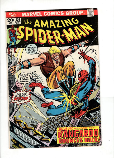 The Amazing Spider-Man, Vol. 1 #126 (1973)      Buy & Sell Comics Online Comic Shop Toronto Canada