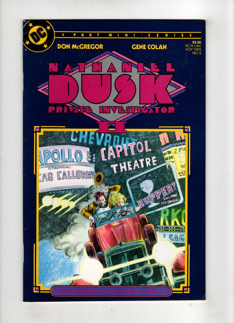 Nathaniel Dusk II #2 (1985)     Buy & Sell Comics Online Comic Shop Toronto Canada
