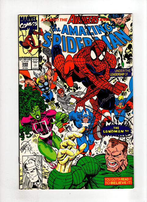 The Amazing Spider-Man, Vol. 1 #348 (Cvr A) (1991)  A   Buy & Sell Comics Online Comic Shop Toronto Canada