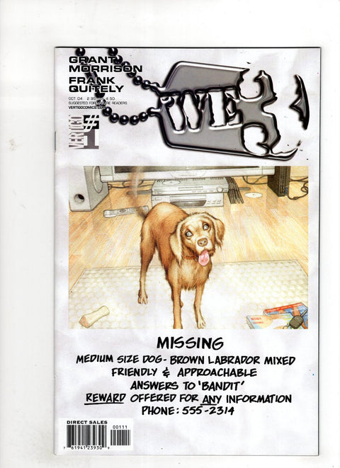 WE3 #1 (2004)      Buy & Sell Comics Online Comic Shop Toronto Canada