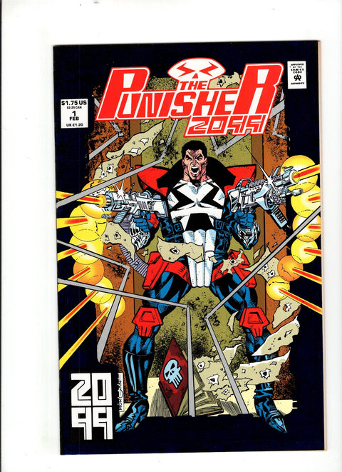 Punisher 2099, Vol. 1 #1 (1992) Foil   Foil  Buy & Sell Comics Online Comic Shop Toronto Canada