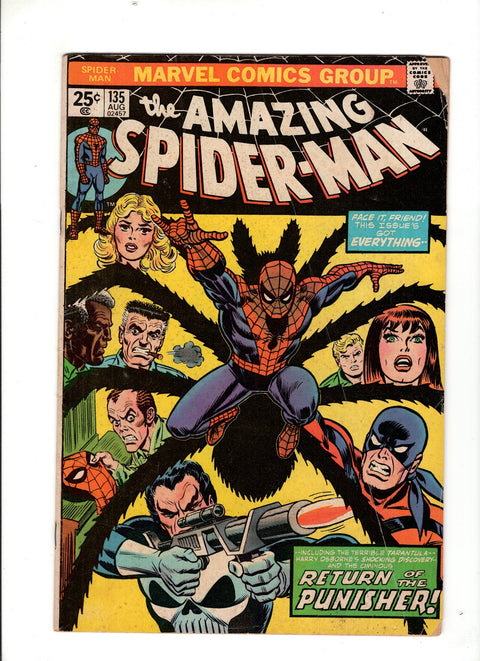 The Amazing Spider-Man, Vol. 1 #135 (1974) Origin of Tarantula   Origin of Tarantula  Buy & Sell Comics Online Comic Shop Toronto Canada