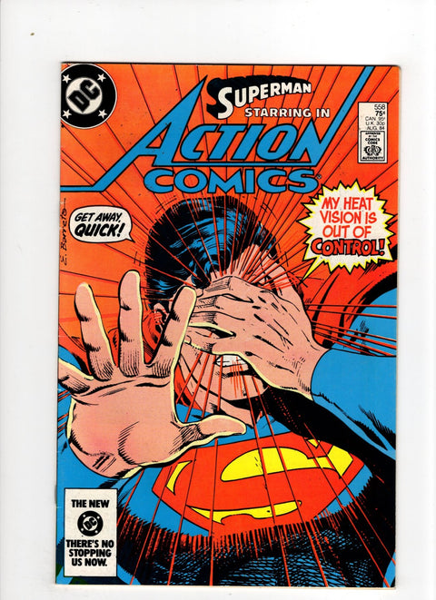 Action Comics, Vol. 1 #558 (1984)      Buy & Sell Comics Online Comic Shop Toronto Canada