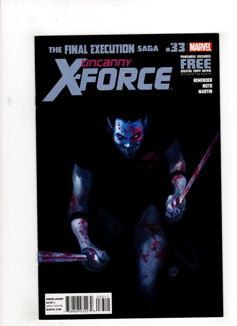 Uncanny X-Force, Vol. 1 #33 (Cvr A) (2012) Julian Totino Tedesco  A Julian Totino Tedesco  Buy & Sell Comics Online Comic Shop Toronto Canada
