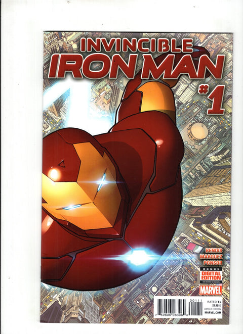 Invincible Iron Man, Vol. 2 #1 (Cvr A) (2015) David Marquez  A David Marquez  Buy & Sell Comics Online Comic Shop Toronto Canada