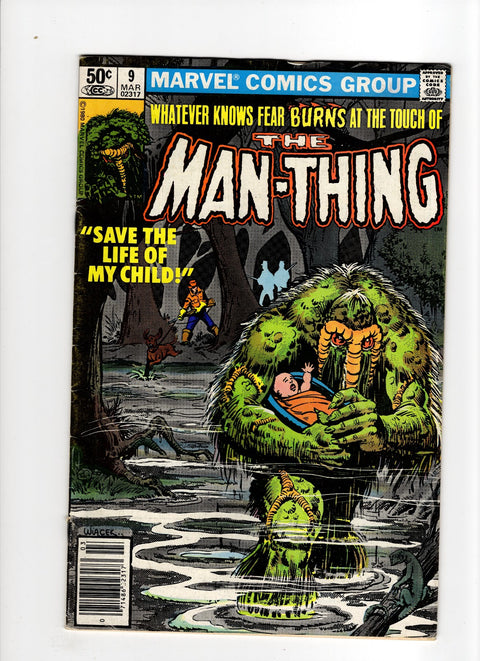 Man-Thing, Vol. 2 #9 (1981) Newsstand Edition   Newsstand Edition  Buy & Sell Comics Online Comic Shop Toronto Canada