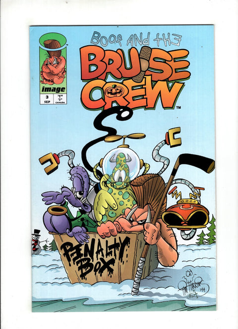 Boof and the Bruise Crew #3 (Cvr B) (1994) 2nd Printing  B 2nd Printing  Buy & Sell Comics Online Comic Shop Toronto Canada