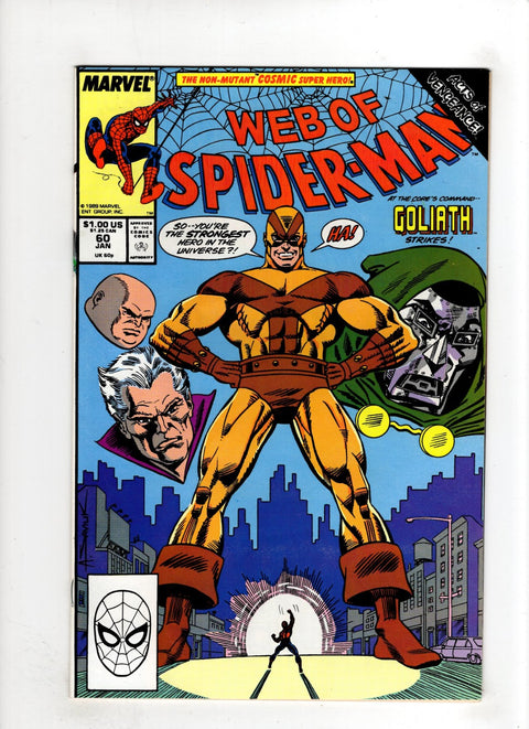 Web of Spider-Man, Vol. 1 #60 (1989)     Buy & Sell Comics Online Comic Shop Toronto Canada