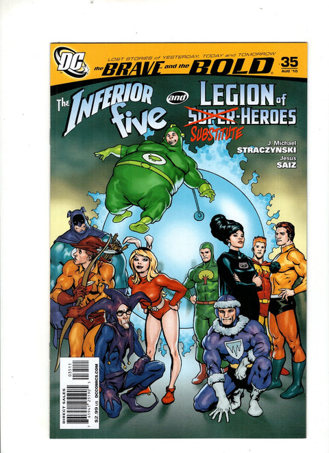 The Brave and the Bold, Vol. 3 #35 (2010) Jesús Saíz   Jesús Saíz  Buy & Sell Comics Online Comic Shop Toronto Canada