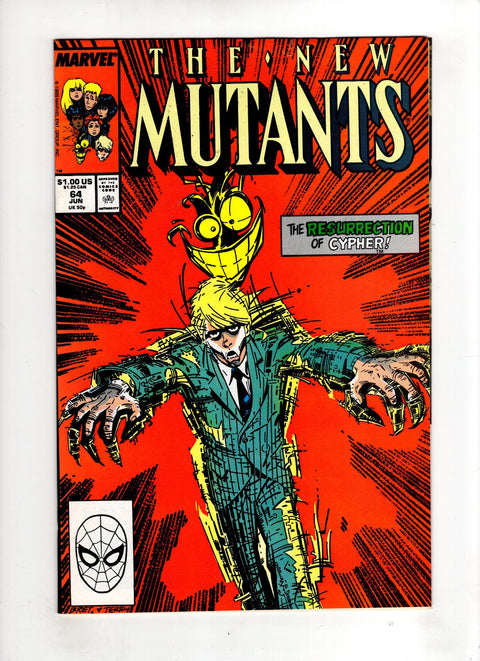 New Mutants, Vol. 1 #64 (1988)     Buy & Sell Comics Online Comic Shop Toronto Canada