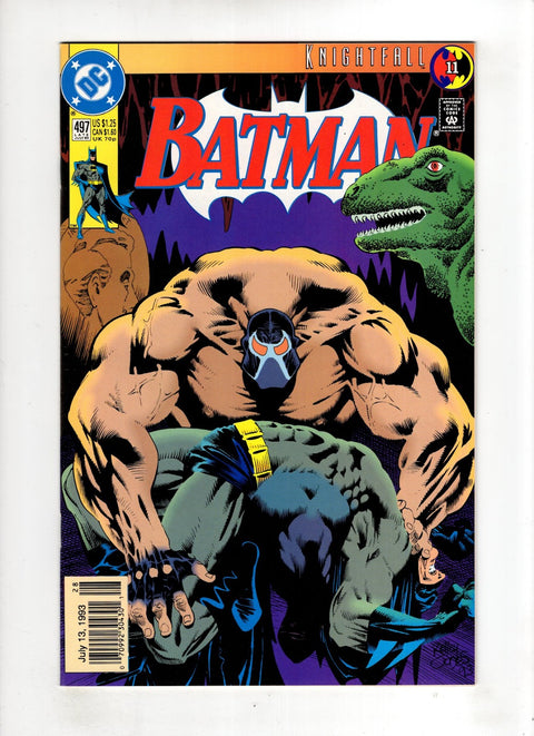 Batman, Vol. 1 #497 (Cvr B) (1993) Newsstand Edition B Newsstand Edition  Buy & Sell Comics Online Comic Shop Toronto Canada