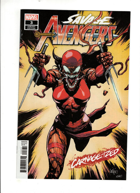 Savage Avengers, Vol. 1 #3 (Cvr C) (2019) Leinil Francis Yu Carnage-Ized  C Leinil Francis Yu Carnage-Ized  Buy & Sell Comics Online Comic Shop Toronto Canada