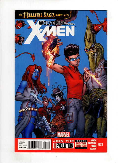Wolverine & the X-Men, Vol. 1 #31 (Cvr A) (2013) Nick Bradshaw A Nick Bradshaw  Buy & Sell Comics Online Comic Shop Toronto Canada