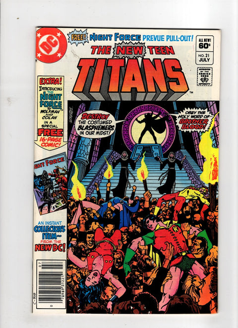 The New Teen Titans, Vol. 1 #21 (1982)      Buy & Sell Comics Online Comic Shop Toronto Canada