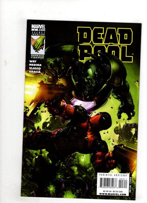 Deadpool, Vol. 3 #3 (Cvr A) (2008) Clayton Crain  A Clayton Crain  Buy & Sell Comics Online Comic Shop Toronto Canada