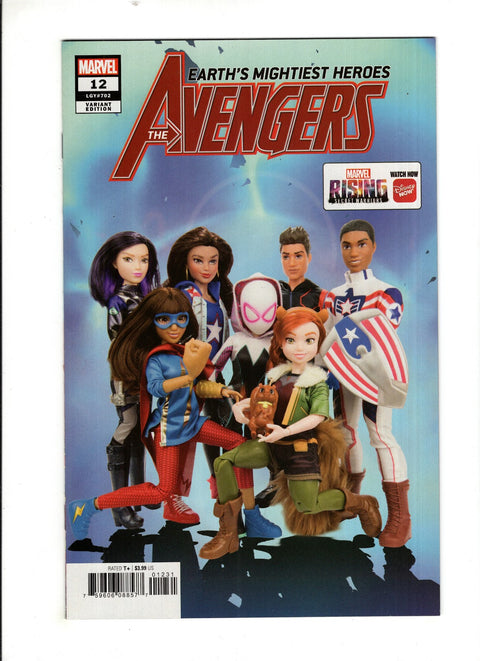 The Avengers, Vol. 8 #12 (Cvr C) (2019) Marvel Rising Action Doll Homage Variant  C Marvel Rising Action Doll Homage Variant  Buy & Sell Comics Online Comic Shop Toronto Canada