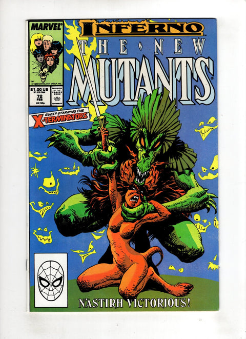 New Mutants, Vol. 1 #72 (1988)     Buy & Sell Comics Online Comic Shop Toronto Canada