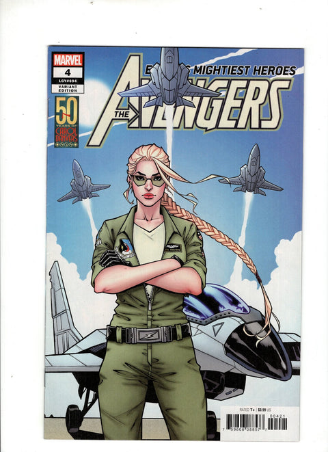 The Avengers, Vol. 8 #4 (Cvr B) (2018) Kate Niemczyk Carol Danvers 50th Anniversary Variant  B Kate Niemczyk Carol Danvers 50th Anniversary Variant  Buy & Sell Comics Online Comic Shop Toronto Canada