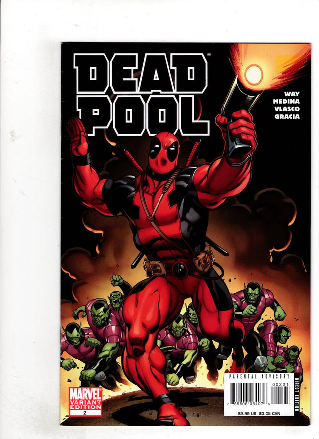 Deadpool, Vol. 3 #2 (Cvr B) (2008) Incentive Ed Mcguinness Variant ...