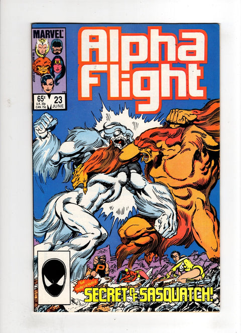 Alpha Flight, Vol. 1 #23 (1985)      Buy & Sell Comics Online Comic Shop Toronto Canada