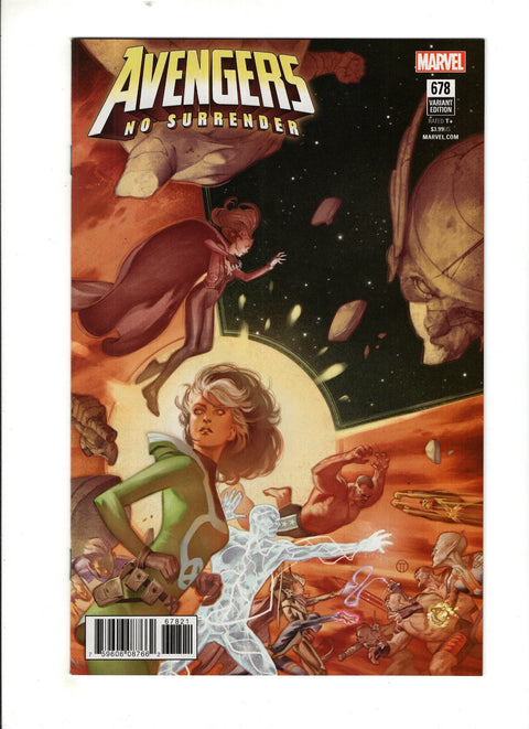 Avengers, Vol. 7 #678 (Cvr B) (2018) Incentive Tedesco Connecting  B Incentive Tedesco Connecting  Buy & Sell Comics Online Comic Shop Toronto Canada