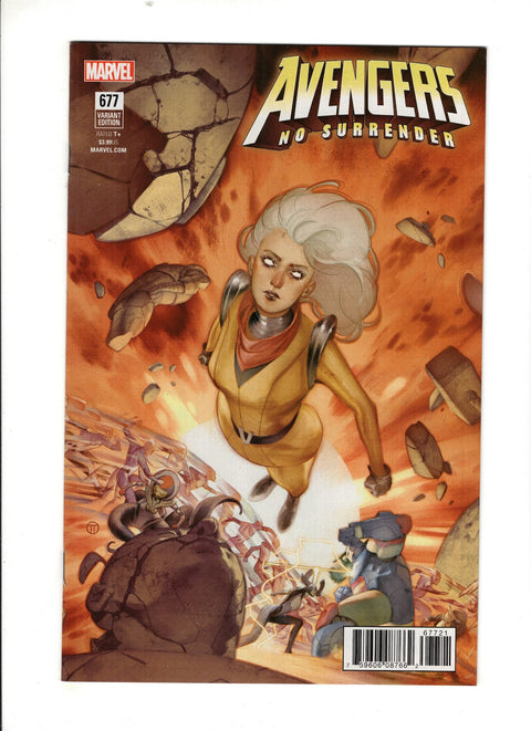 Avengers, Vol. 7 #677 (Cvr B) (2018) Incentive Tedesco Connecting  B Incentive Tedesco Connecting  Buy & Sell Comics Online Comic Shop Toronto Canada