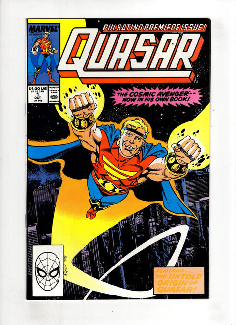 Quasar #1 (Cvr B) (1989) Newsstand Edition B Newsstand Edition  Buy & Sell Comics Online Comic Shop Toronto Canada