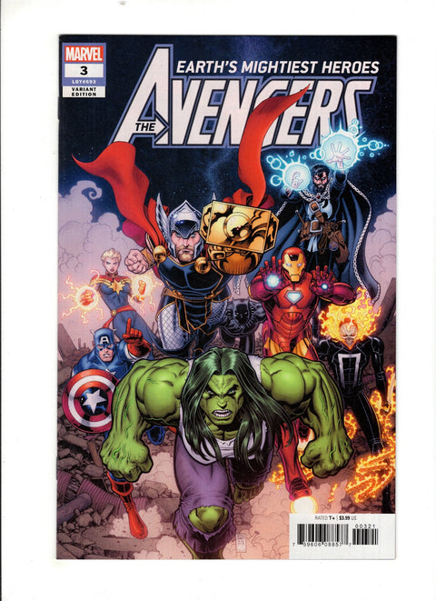 The Avengers, Vol. 8 #3 (Cvr B) (2018) Arthur Adams Incentive (1:25)  B Arthur Adams Incentive (1:25)  Buy & Sell Comics Online Comic Shop Toronto Canada